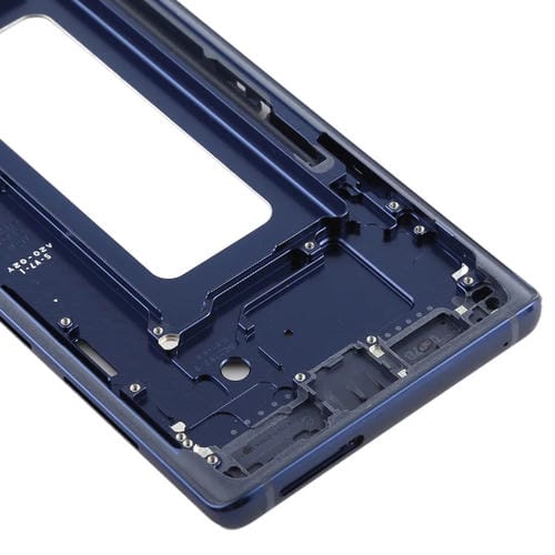 Carcasa Frontal Marco LCD Bisel Samsung Galaxy Note 9 (Azul)