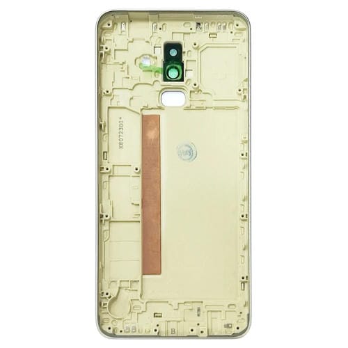 Tampa Traseira Samsung Galaxy J8 com Teclas Laterais e Lente da Câmara (Dourado)