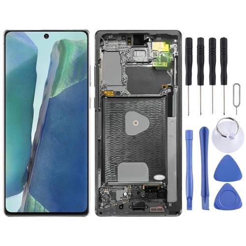 LCD Screen Samsung Galaxy Note 20 4G SM-N980 with Frame (Silver)