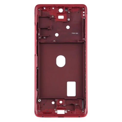 Marco Medio Bisel Placa Samsung Galaxy S20 FE (Rojo)