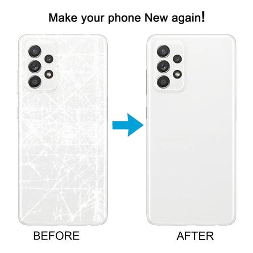 Tampa Traseira Bateria Samsung Galaxy A52 5G/A52 4G com Capa Lente Câmara