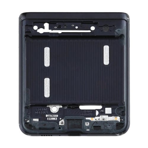 Placa de Bisel de Marco Medio Samsung Galaxy Z Flip 5G SM-F707 (Negro)