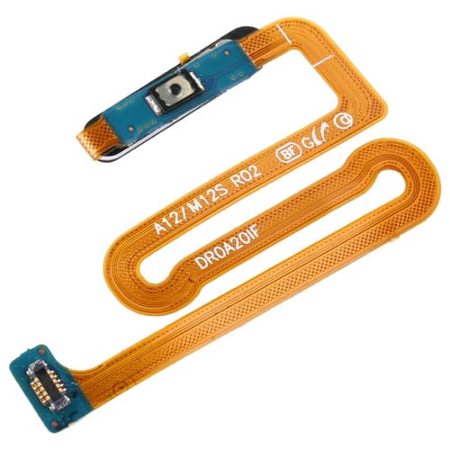 Fingerprint Sensor Flex Cable Samsung Galaxy M12/A12/SM-A125/M125 (Black)
