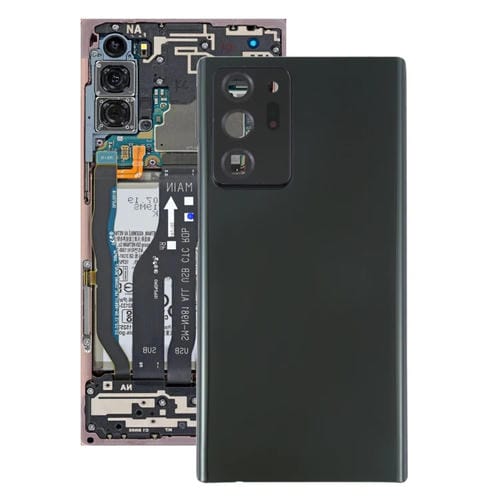 Back Cover Battery Samsung Galaxy Note 20 Ultra with Camera Lens (Black)