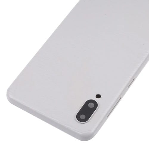 Back Battery Cover Samsung Galaxy A02 with Camera Lens (White)