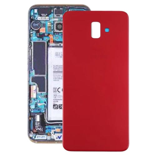 Tampa Traseira da Bateria Samsung Galaxy J6+ Modelos J610FN/DS J610G/DS (Vermelho)