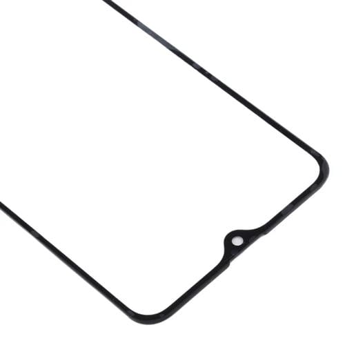 Objectif en verre Écran extérieur avant Samsung Galaxy A10s (Noir) - Pack de (10 pièces)