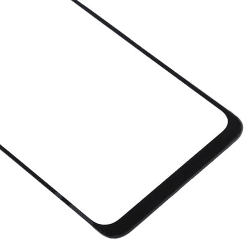 Objectif en verre Écran extérieur avant Samsung Galaxy A10s (Noir) - Pack de (10 pièces)