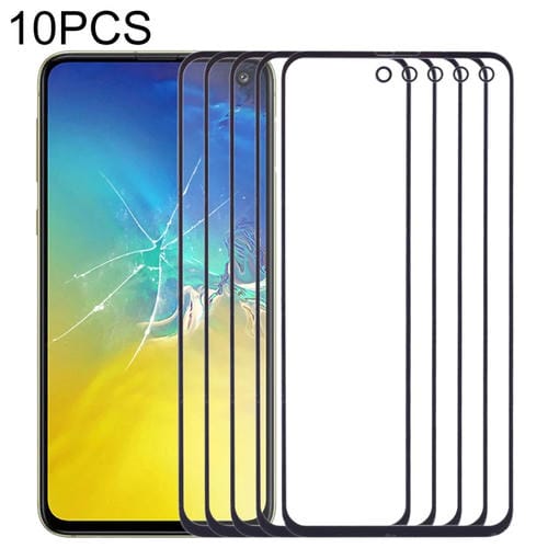 Outer Glass Lens Front Screen Samsung Galaxy S10e SM-G970 (Black)
