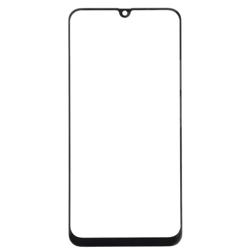 Lente de Vidro Exterior Samsung Galaxy A50/A30/M30/A4S Ecrã Frontal (Preto) (10 Peças)