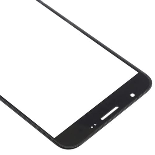 Verre de protection d'écran extérieur Samsung Galaxy J7 V/J727V/J727P (10 pièces) (Noir)