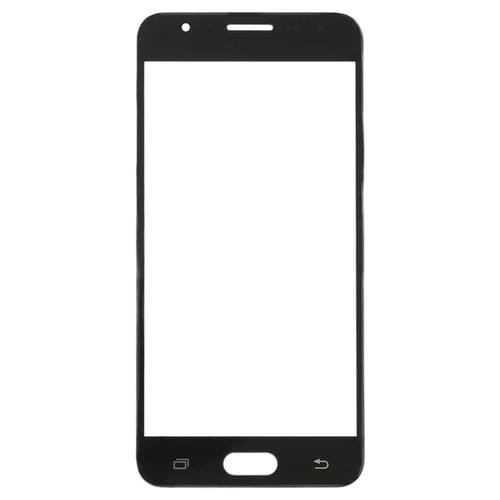 Glasaußenbildschirmobjektiv Samsung Galaxy J5 Prime, On5 (Schwarz)