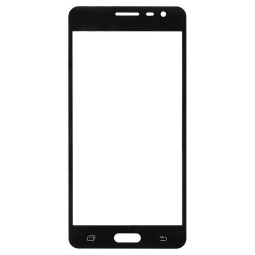Obiettivo in vetro Schermo frontale Samsung Galaxy J3 Pro/J3110 (10 pezzi) (Nero)