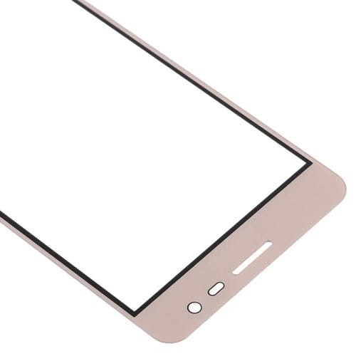Verre Lentille Extérieure Écran Samsung Galaxy J3 Pro/J3110 (Or) - (10 Pièces)