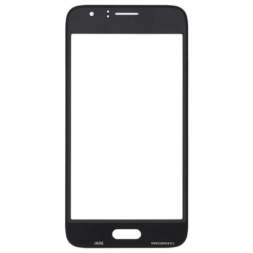 Lente de Vidro Exterior Samsung Galaxy J1 J120 Ecrã Frontal (10 Peças) (Preto)