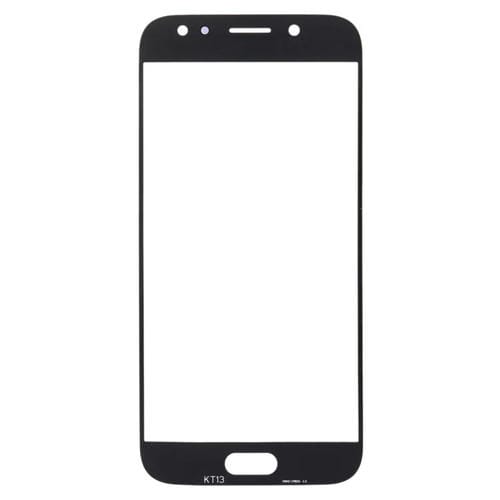 Verre Lentille Extérieure Écran Samsung Galaxy J3 J330 (10 Pièces) (Noir)