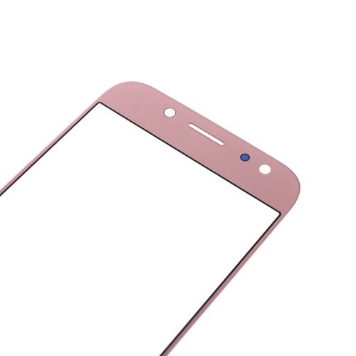 Lente de Cristal Pantalla Frontal Samsung Galaxy J3 J330 (Oro Rosa) (10 Piezas)