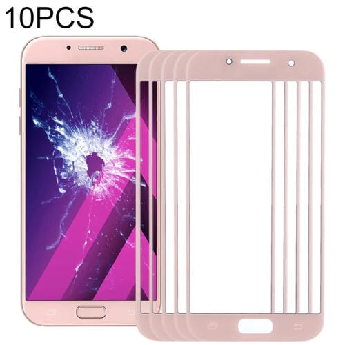 Verre Lentille Samsung Galaxy A3 A320 Écran Avant (10 Pièces) (Rose)