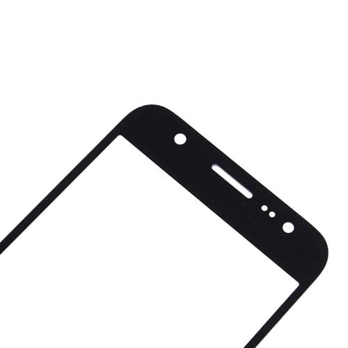 Lente de Vidro Ecrã Frontal Samsung Galaxy J7/J700 (10 Peças) (Preto)