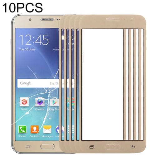 Lente di vetro Schermo Samsung Galaxy J5/J500 (10 Pezzi) (Oro)