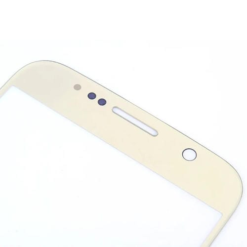 Frontbildschirm Samsung Galaxy S6/G920F Außenglaslinse (Gold) (10 Stücke)
