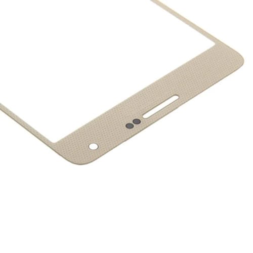 Glass Lens Samsung Galaxy A7 Front Screen (Gold) - Pack of (10 Pieces)