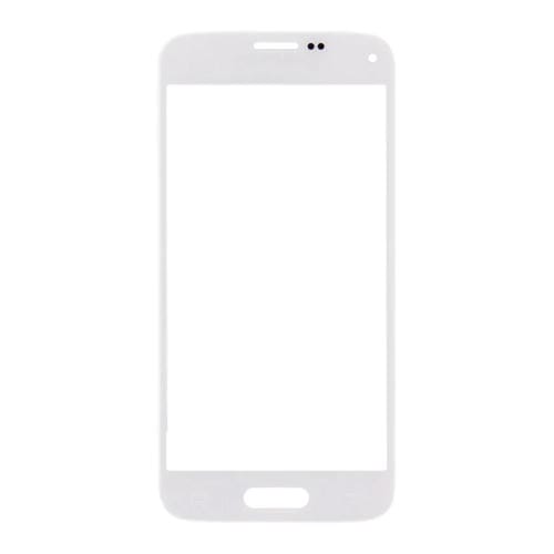 Pantalla Frontal Lente de Vidrio Samsung Galaxy S5 Mini (Blanco) 10pcs