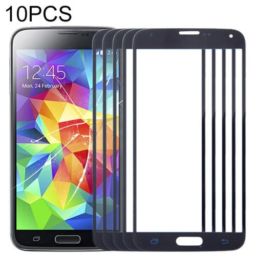 Pantalla Frontal de Vidrio Samsung Galaxy S5 / G900 (10pcs) (Azul Oscuro)