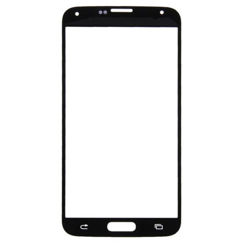Écran frontal Samsung Galaxy S5/G900 Lentille en verre extérieure (Blanc) 10pcs