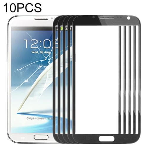 Front Screen Samsung Galaxy Note 2 N7100 Outer Glass Lens (Black)