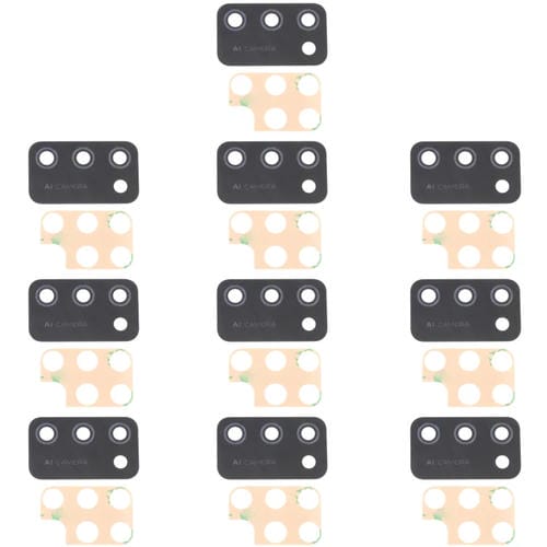 Obiettivo della fotocamera posteriore Samsung Galaxy M02S SM-M025 (10 pezzi)