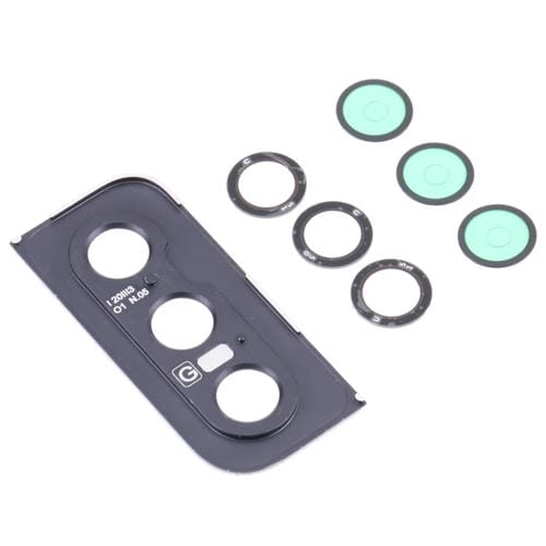 Housse d'objectif d'appareil photo Samsung Galaxy S21 5G SM-G991 (10 pièces) (Noir)