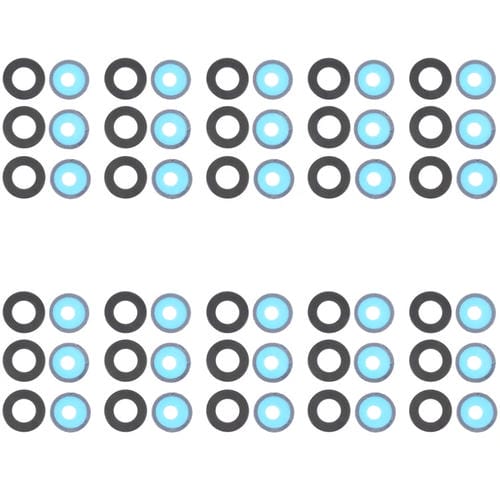 Rear Camera Lens Samsung Galaxy A52 5G SM-A526 (10 Pieces)