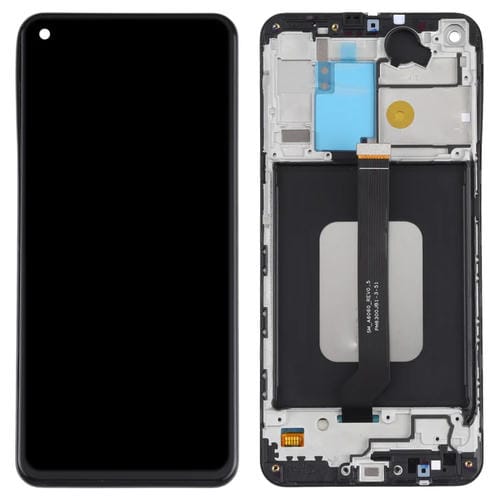 Ecrã LCD Samsung Galaxy A60 SM-A606 com Moldura (Preto)