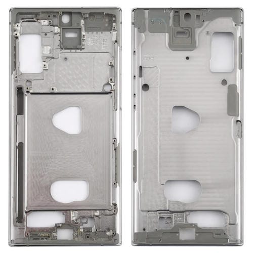 Placa de Bisel de Marco Medio Samsung Galaxy Note 10+ (Plata)