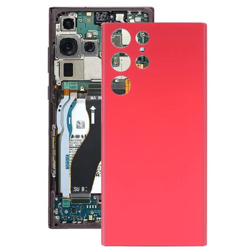 Tappo posteriore della batteria Samsung Galaxy S22 Ultra (Rosso)