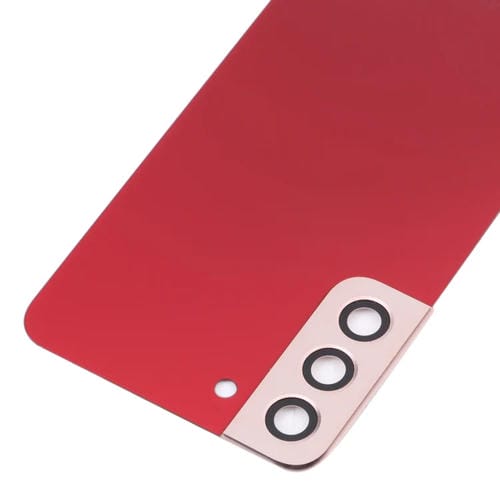 Tappo posteriore Samsung Galaxy S22+ 5G SM-S906B con obiettivo della fotocamera (Rosso)