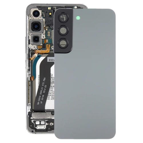 Back Battery Cover Samsung Galaxy S22 5G SM-S901B with Camera Lens (Gray)
