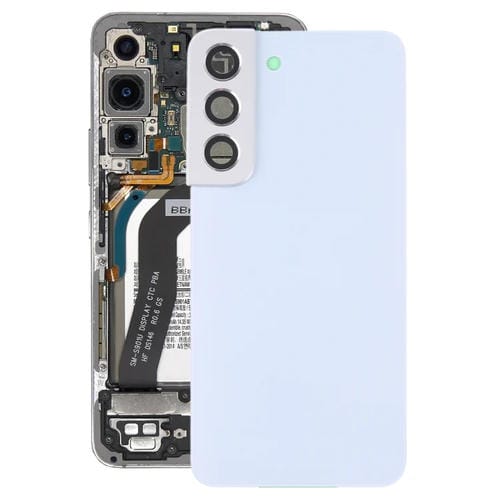 Couvercle arrière de batterie avec lentille d'appareil photo Samsung Galaxy S22 5G SM-S901B (Blanc)