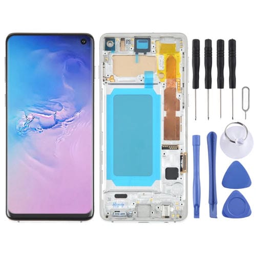 Pantalla TFT Completa Samsung Galaxy S10 SM-G973 con Marco No Compatible con Huella