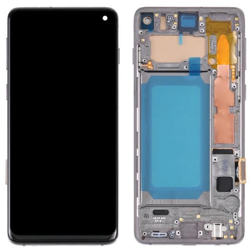 TFT LCD Screen Samsung Galaxy S10 SM-G973 with Frame (Black)