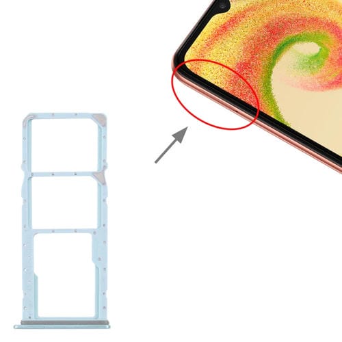 Tabuleiro Cartão SIM e Micro SD Samsung Galaxy A04 Core SM-A042F (Verde)