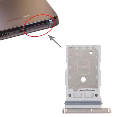 SIM Card Tray Samsung Galaxy S23/S23+ SM-S961B/S911B (Gold)