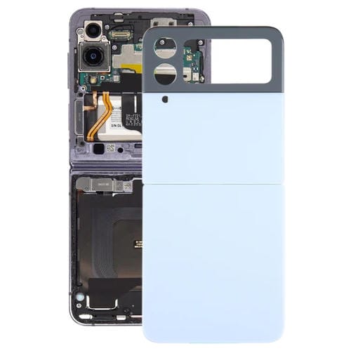 Back Battery Cover with Camera Lens Samsung Galaxy Z Flip4 SM-F721B (Blue)