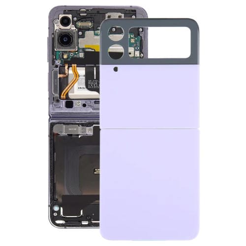 Back Battery Cover Samsung Galaxy Z Flip4 SM-F721B with Camera Lens (Purple)