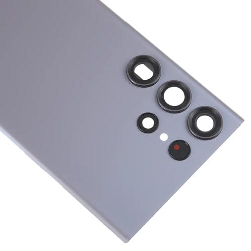 Back Battery Cover Glass Samsung Galaxy S23 Ultra SM-S918 with Lens Cover (Gray)