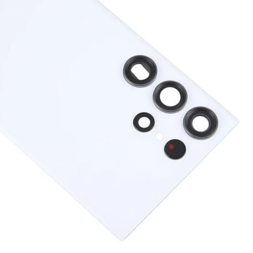 Couvercle arrière de batterie en verre Samsung Galaxy S23 Ultra SM-S918 (Blanc)