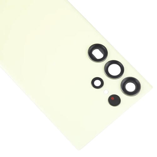 Tapa Trasera de Batería de Vidrio Samsung Galaxy S23 Ultra SM-S918 con Lente de Cámara (Amarillo)
