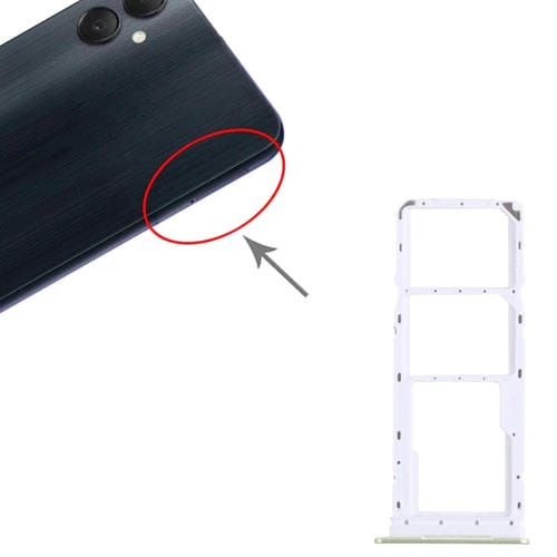 Tabuleiro Cartão SIM e Micro SD Samsung Galaxy A05 SM-A055 (Verde)