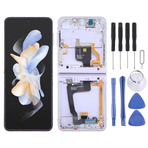 Samsung Galaxy Z Flip4 SM-F721 LCD Screen with Frame (Purple)